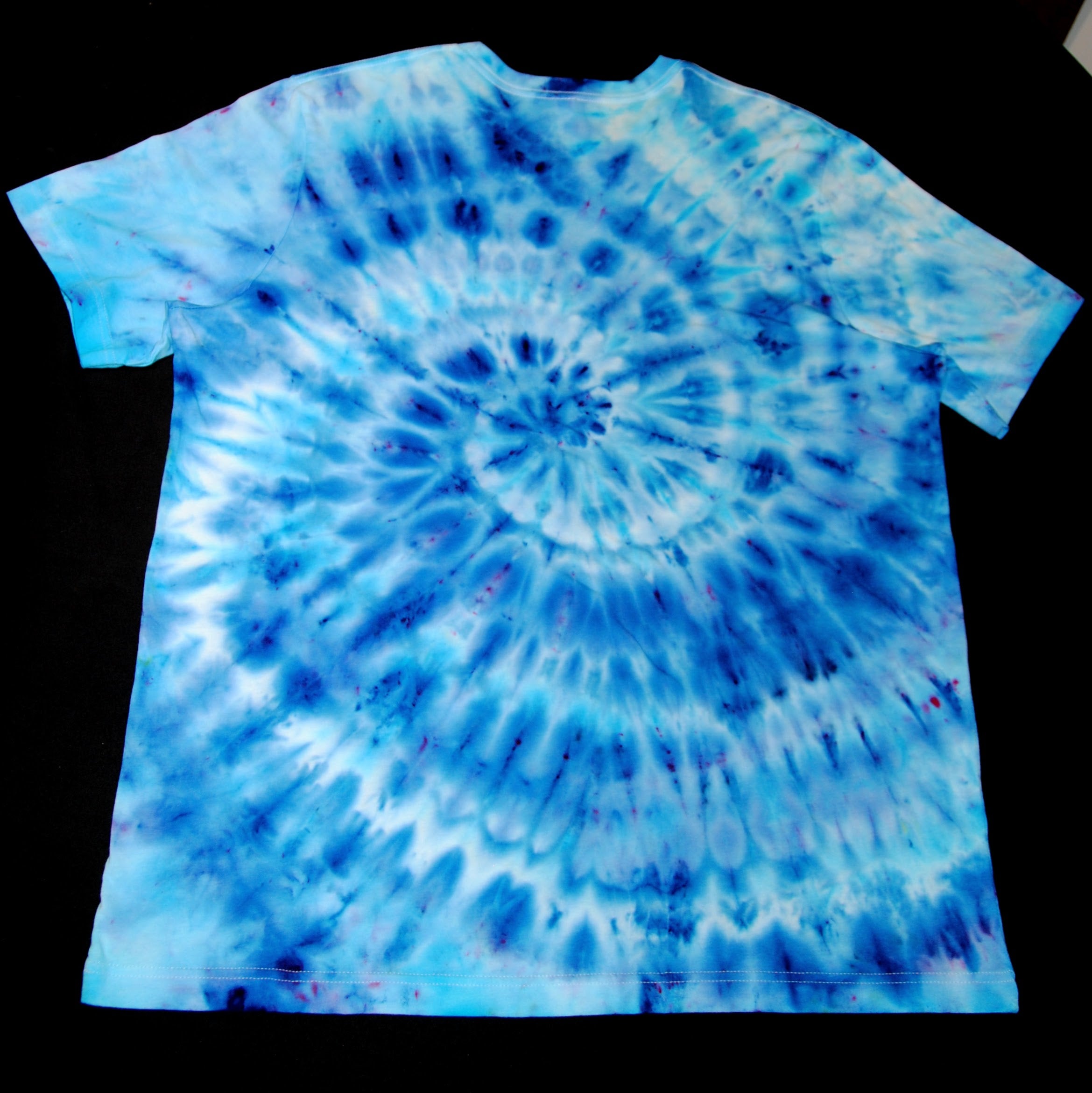 Blue Spiral Tee
