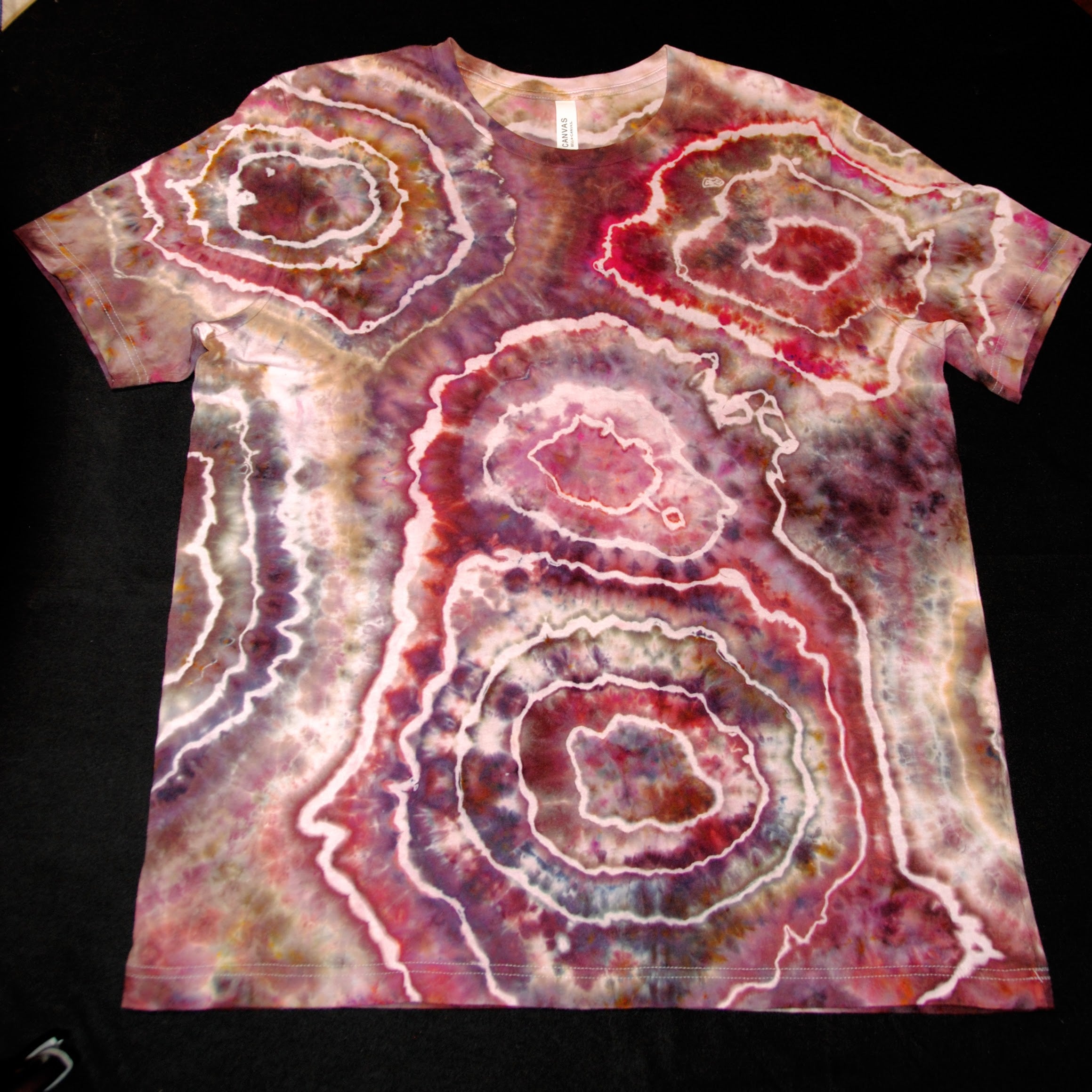 Crushed Berry Geode Tee