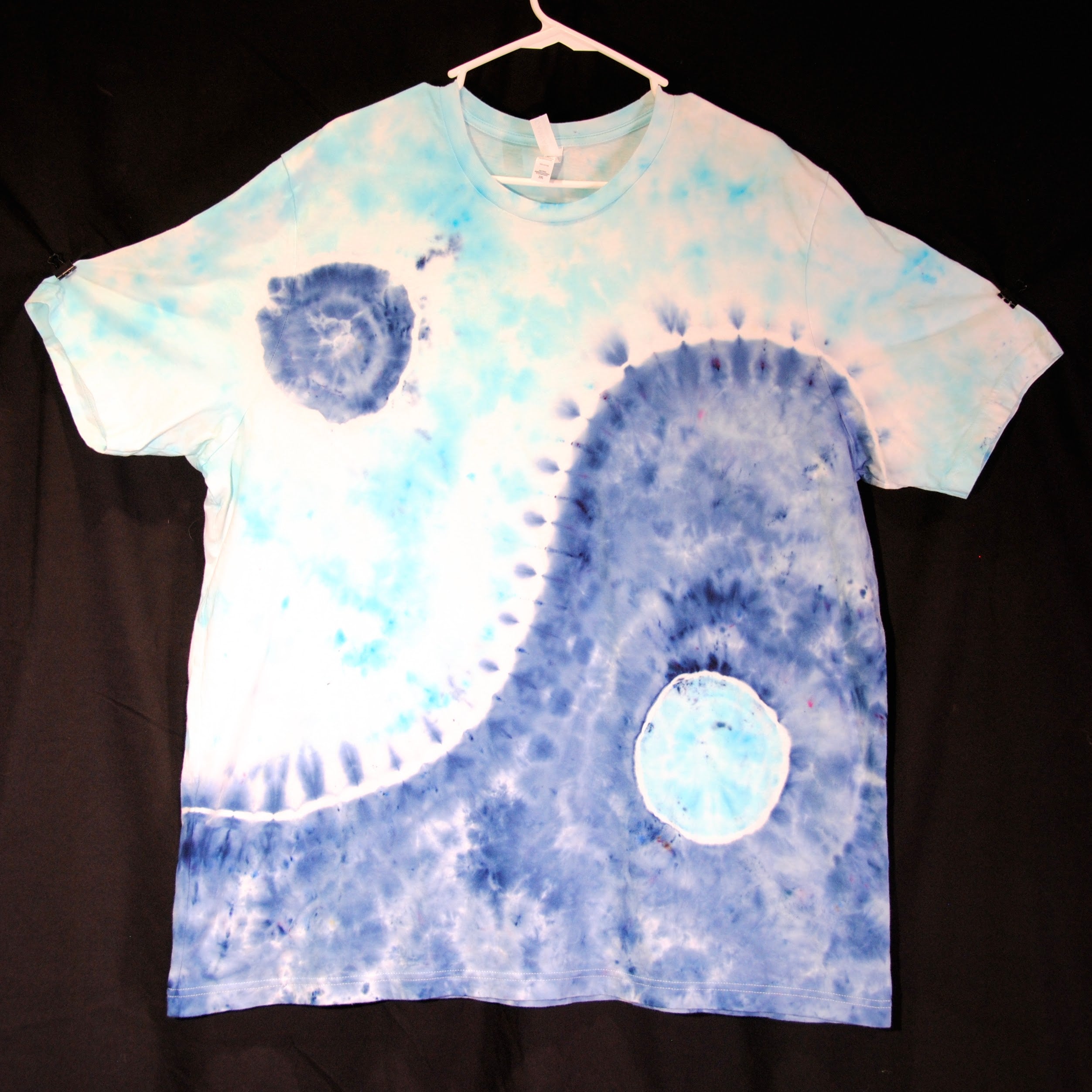 Ying Yang in Blue Tee