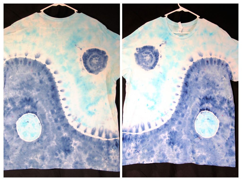 Ying Yang in Blue Tee
