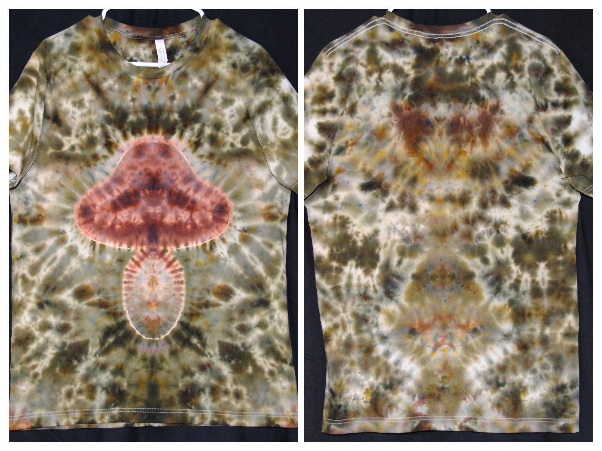 Moss Mushroom Design Tee