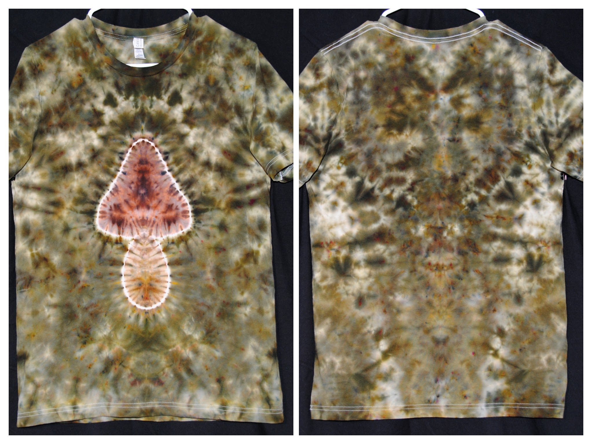 Moss Mushroom Design Tee