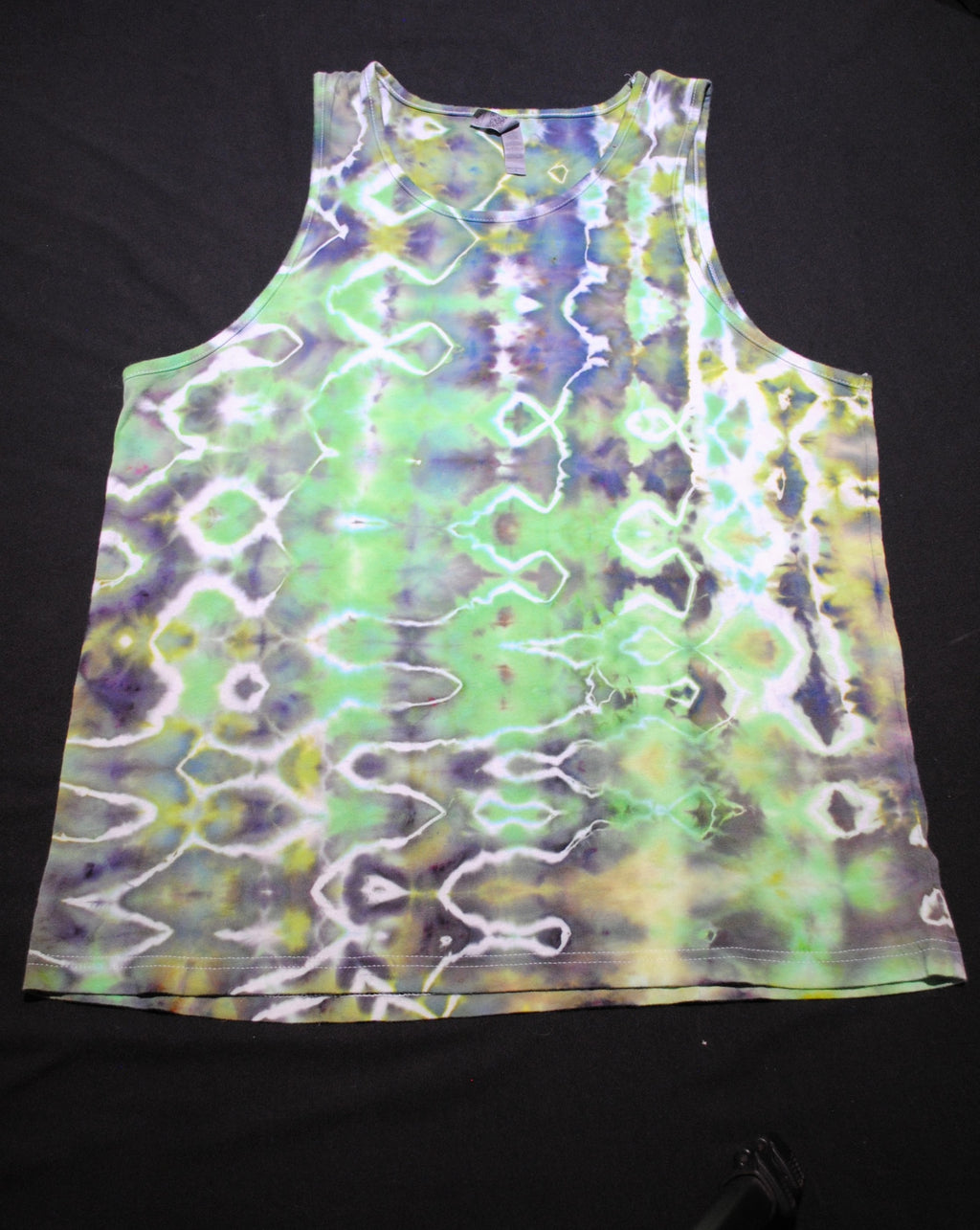 Green Meanie Glitch Tank Top
