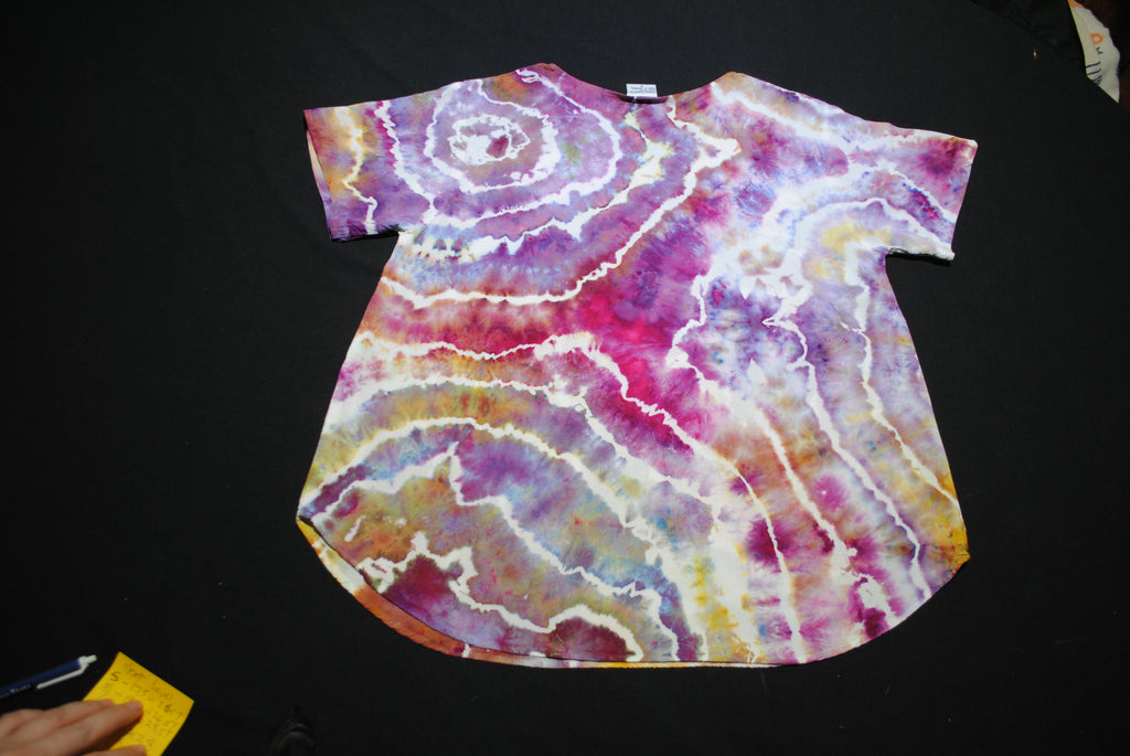 Iris Garden Geode Blouse Top