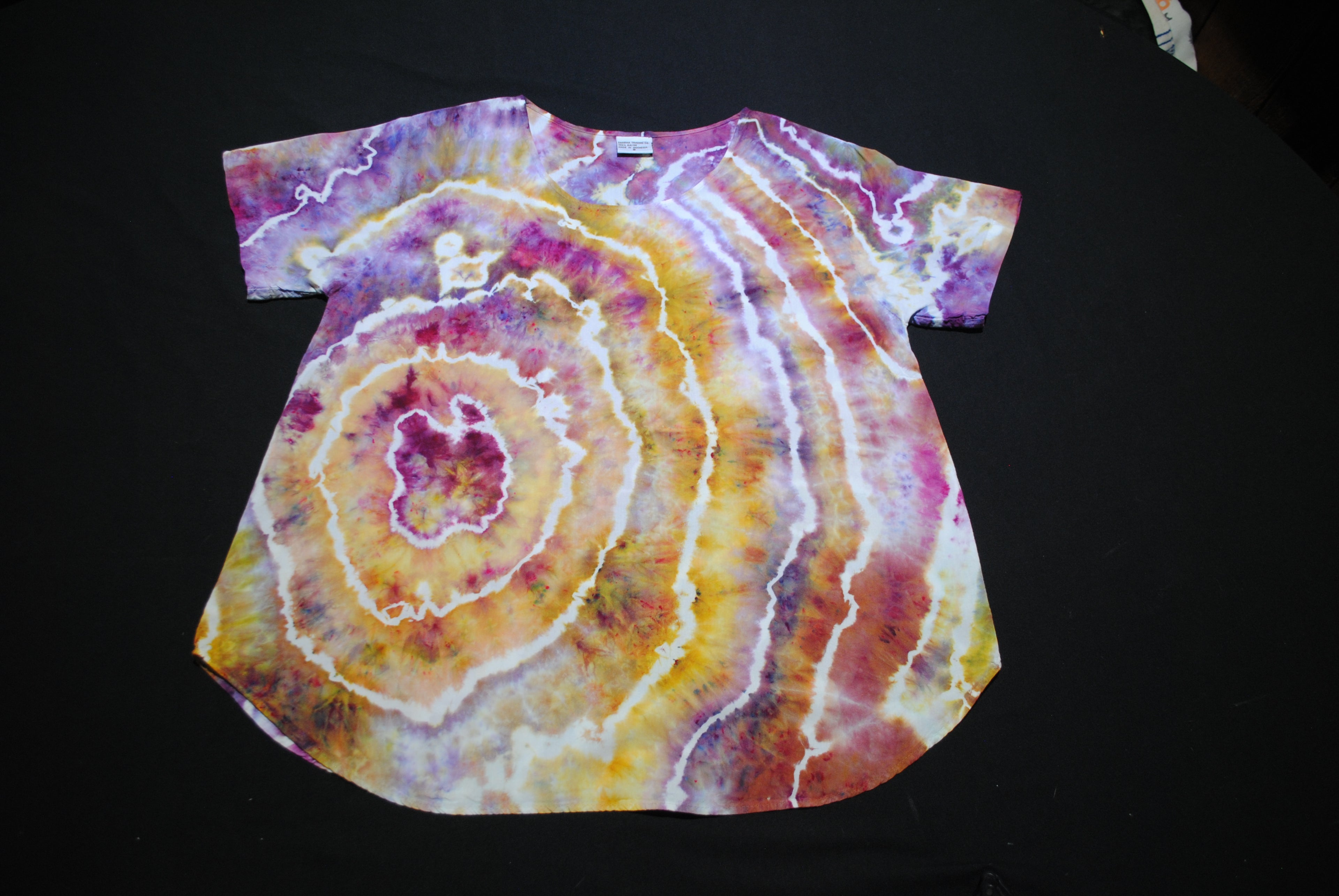 Iris Garden Geode Blouse Top