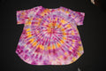 Iris Garden Spiral Blouse Top