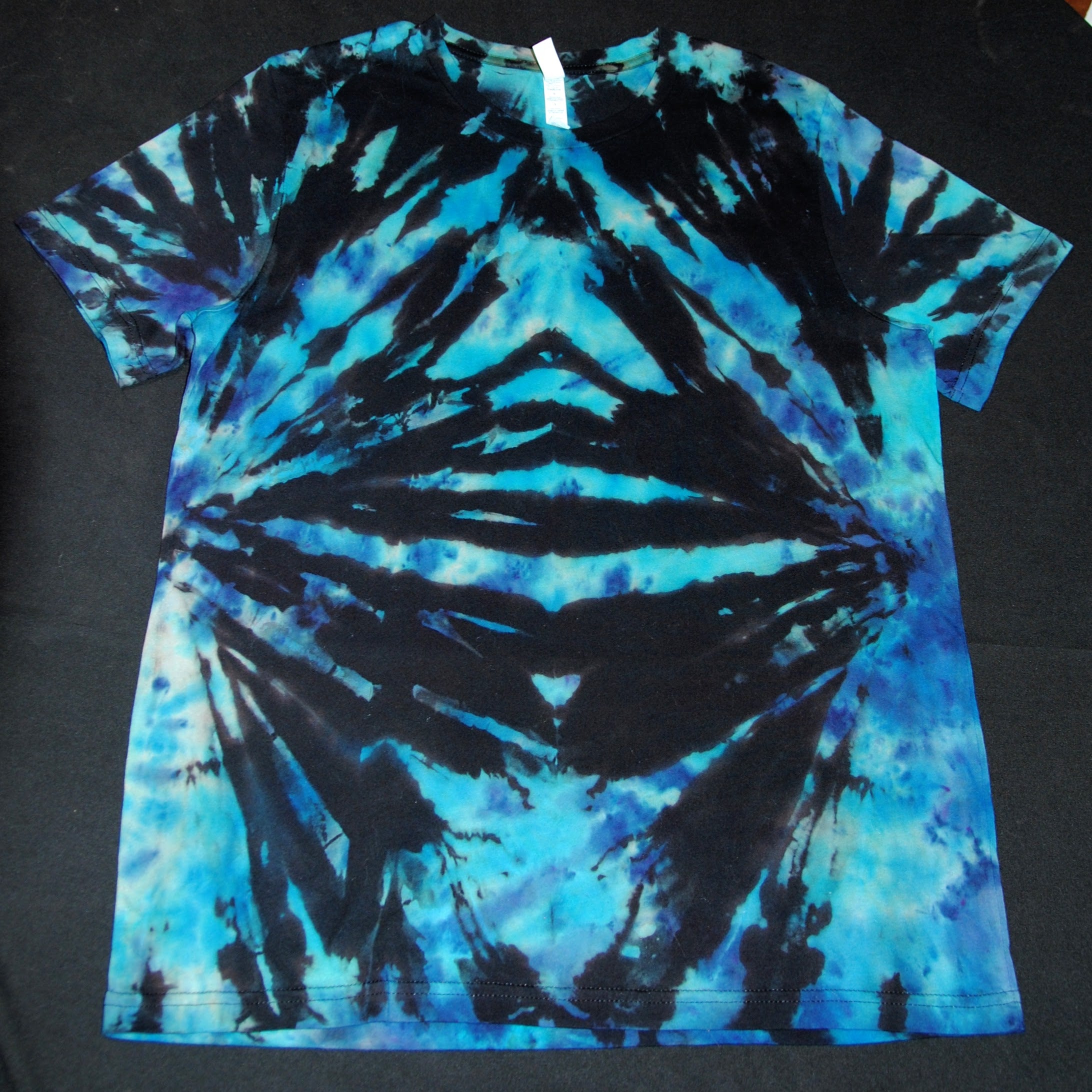 Reverse Blue Shatter Tee