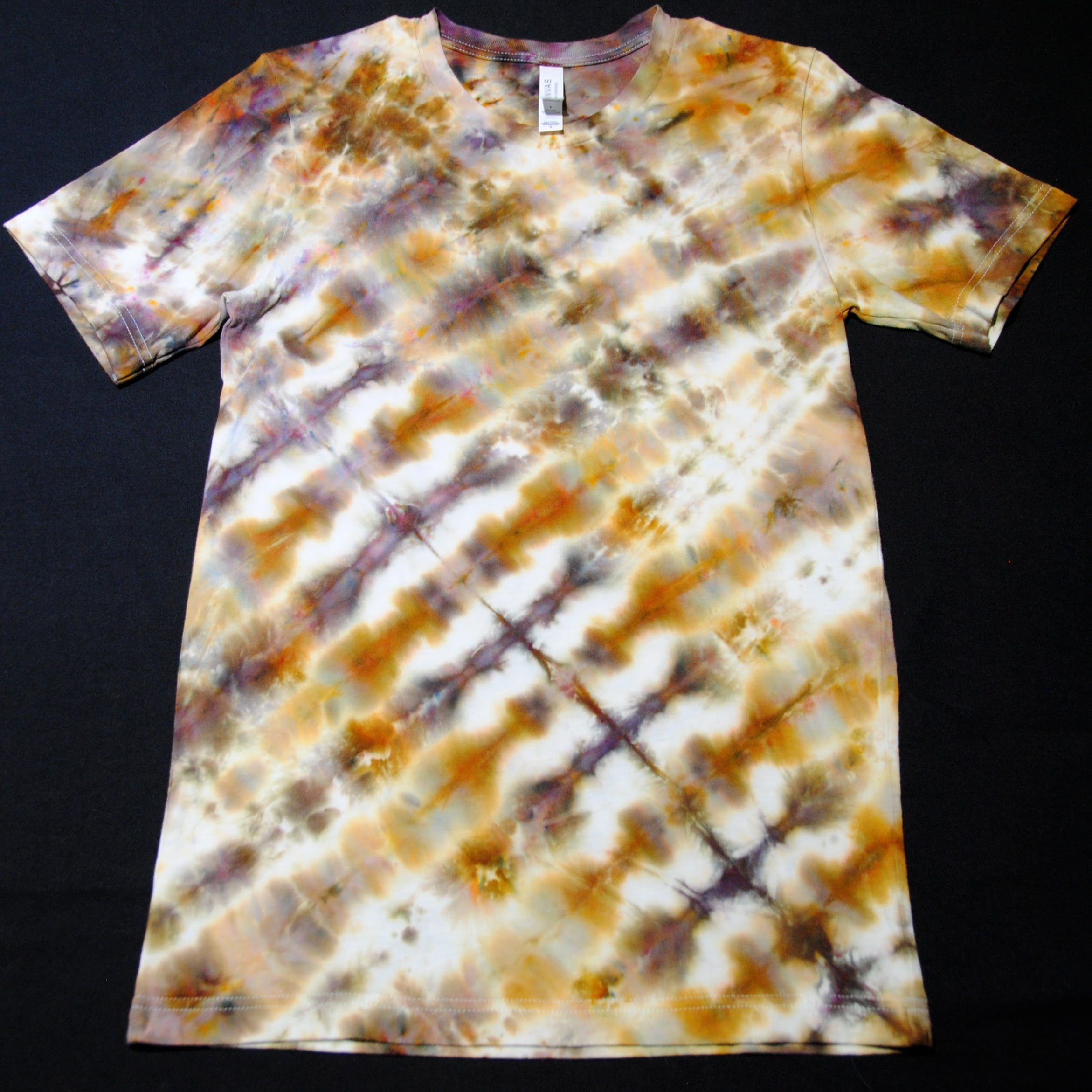 Earth Tone Sash Tie Dye Tee